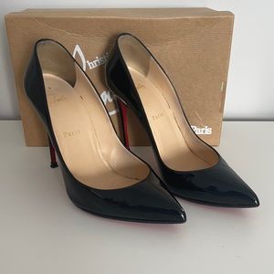 Christian Louboutin Pigalle Follies 100 patent-leather pumps